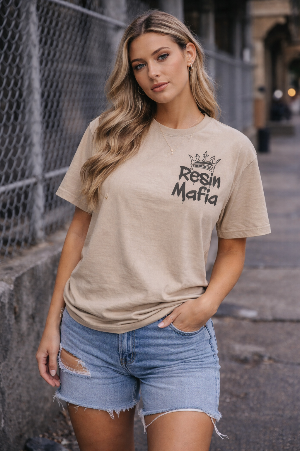 Resin 4 Life Tee - Sand