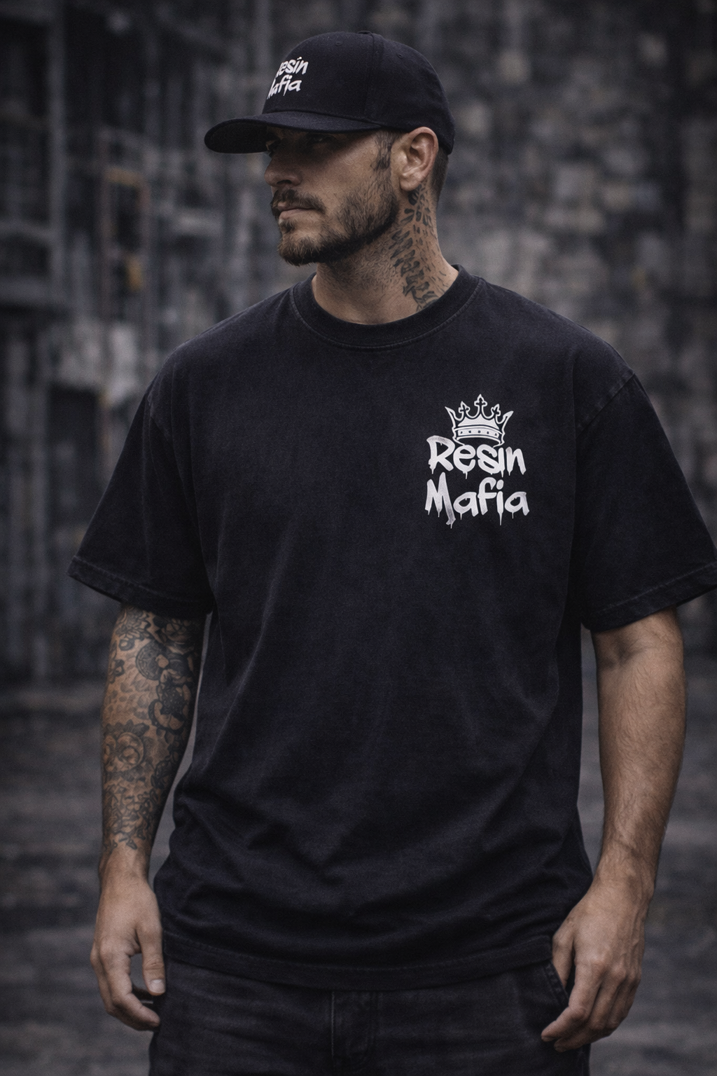 Resin 4 Life Tee - Black