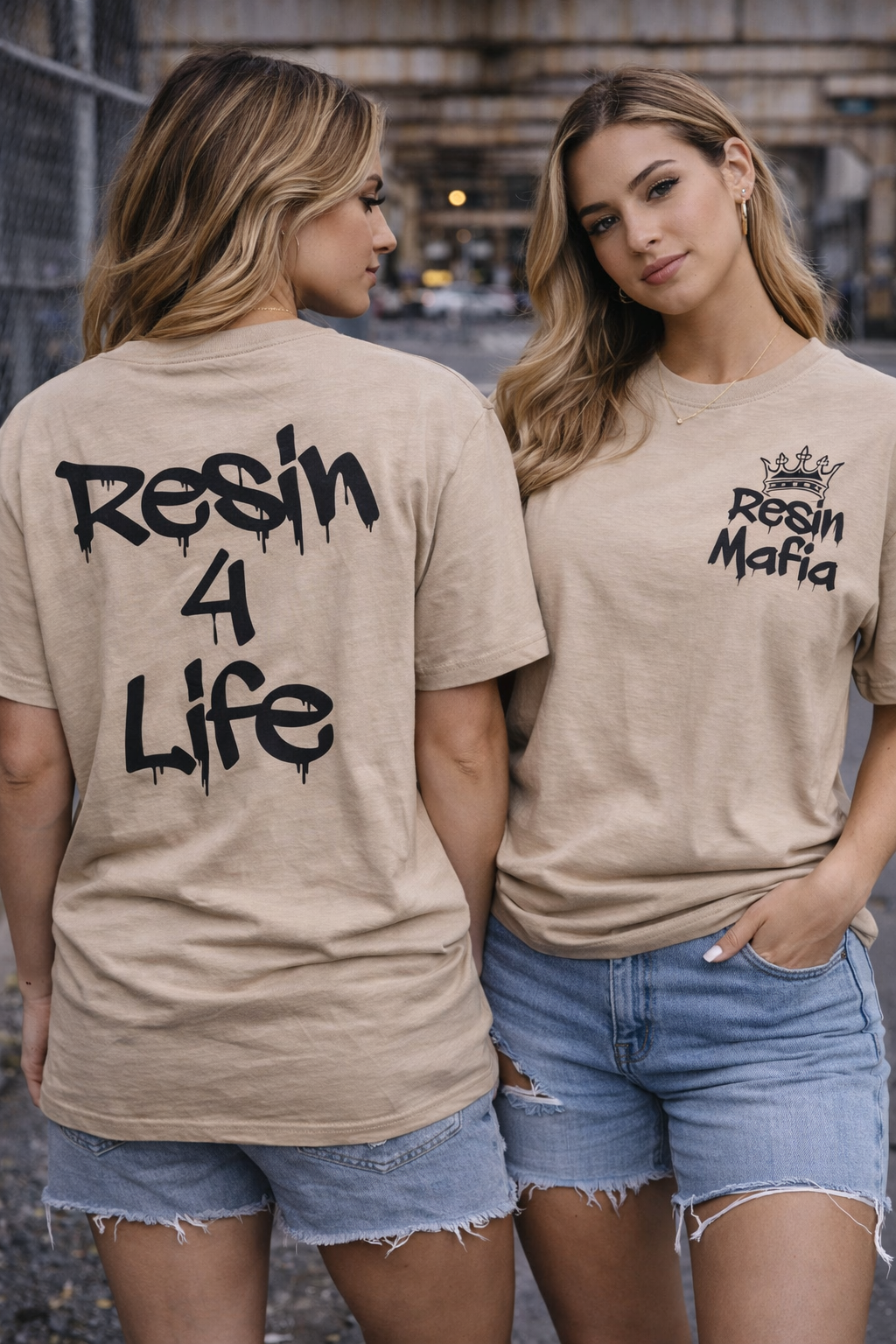Resin 4 Life Tee - Sand