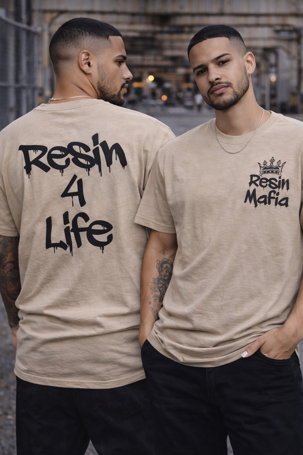 Resin 4 Life Tee - Sand